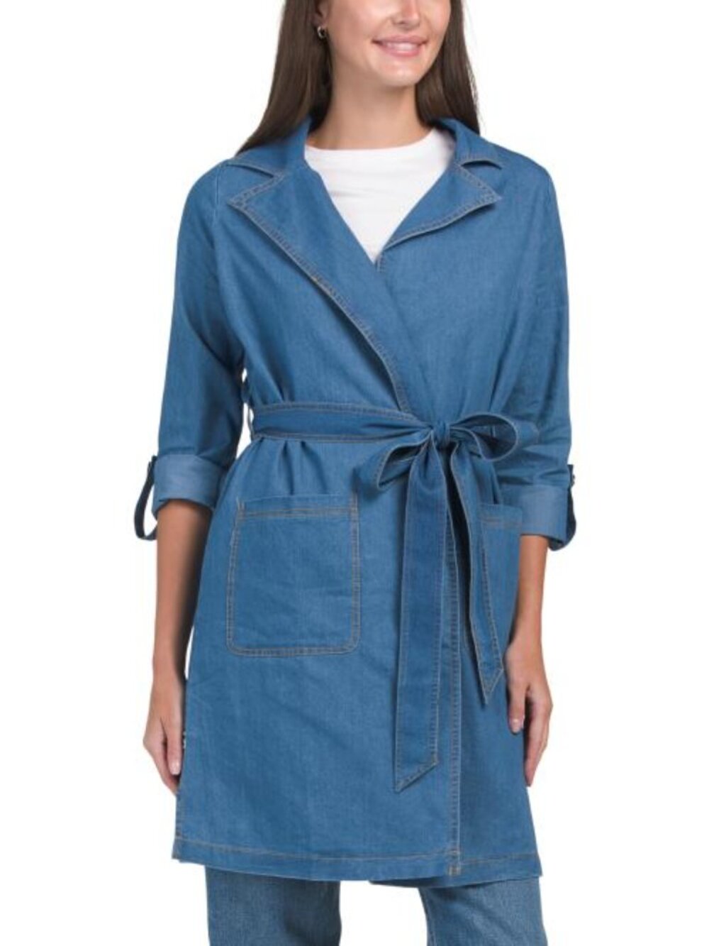 THIRTY THIRTY Denim Trench Coat